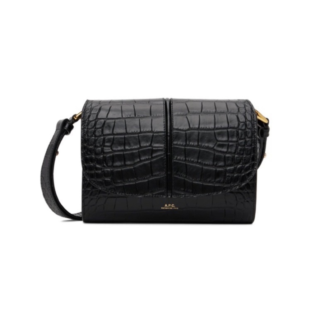 A.P.C. | black Betty small horizon shoulder bag
